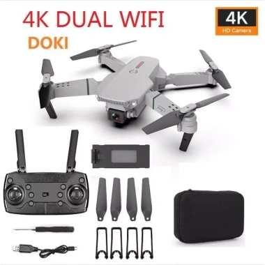 Flycam E88/K3 4K, pin 1.800mAh, máy bay điều khiển từ xa + túi đựng - giá 83.000₫ 9 Flycam E88/K3 4K, pin 1.800mAh, máy bay điều khiển từ xa + túi đựng - giá 83.000₫ 9