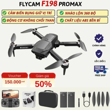 Flycam Giá Rẻ E88 MAX PIycam Mini Bay Không Người Lái Camera Kép 4K Tránh Va Chạm 10