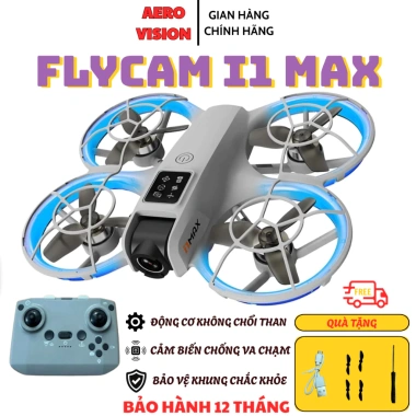 Flycam I1 Max Drone mini, camera sắc nét, bay ổn định, tập chơi, chỉ 650.000₫