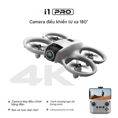Flycam I1 Max gập gọn 4K - Drone nhào lộn, điều khiển qua điện thoại, 650.000đ