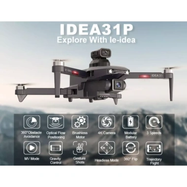 Flycam IDEA31P 2 Camera 4K - Máy Bay Không Người Lái, Giá chỉ 1.890.000 VND
