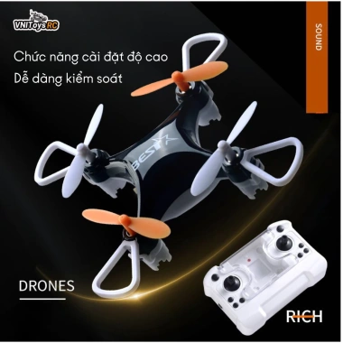Flycam Mini BEST X – Drone 4 Cánh 2.4GHz, Tự Cân Bằng, Bay Ổn Định, 390.000 VND
