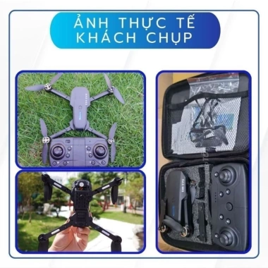 Flycam Mini E88 máy bay giá rẻ, đông cơ không chổi than, camera 4K chỉ 440.000đ 9