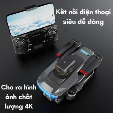Flycam P14 Pro Max Giá Rẻ - Pin 2.000mAh, Bay 20p, Cảm Biến 4 Chiều, Chống Rung 810k 6
