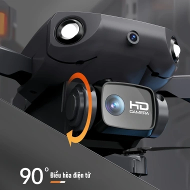 Flycam P8 Drone Mini - Máy bay điều khiển từ xa, động cơ không chổi than, tránh chướng ngại vật, 609.000đ
