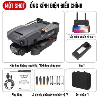 Flycam P8 Drone Mini - Máy bay điều khiển từ xa, động cơ không chổi than, tránh chướng ngại vật, 609.000đ