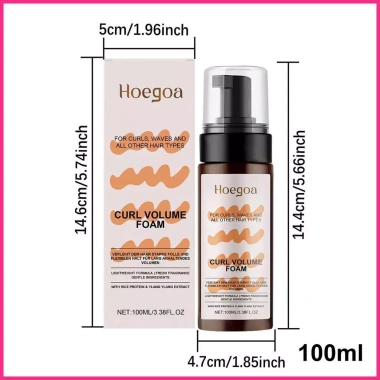 Foam Mousse Tóc Gợn Sóng 100ml - Tăng Bồng, Giữ Nếp Lâu, Bữa Tiệc & Du Lịch Tại Nhà buraivn 10