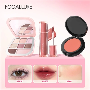 Focallure Bộ Trang Điểm: Bảng Phấn Mắt, Má Hồng, Son Bóng – Chỉ 399k (giảm từ 514k) 7