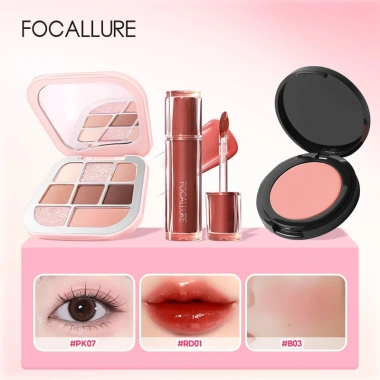 Focallure Bộ Trang Điểm: Bảng Phấn Mắt, Má Hồng, Son Bóng – Chỉ 399k (giảm từ 514k) 10