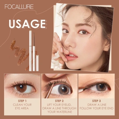 Focallure Bút Chì Kẻ Mắt FA243 Đầu Mảnh 1.7mm Chống Thấm Nước Lâu Trôi 74.000₫