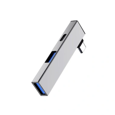 Fol Compactly Hub USB C Nhôm USB3.0 - Type C sang Type C + 2 Cổng USB Đôi, Kết Nối Đa Năng Giá Ưu Đãi 78.321₫