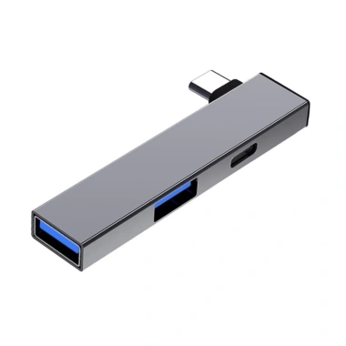 Fol Compactly Hub USB C Nhôm USB3.0 - Type C sang Type C + 2 Cổng USB Đôi, Kết Nối Đa Năng Giá Ưu Đãi 78.321₫