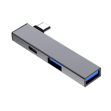 Fol Compactly Hub USB C Nhôm USB3.0 - Type C sang Type C + 2 Cổng USB Đôi, Kết Nối Đa Năng Giá Ưu Đãi 78.321₫