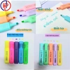 Fomax Bút Highlight 10 Màu Dạ Quang - Đánh Dấu Nhanh, Nhũ Nhỏ Gọn, Tiện Dụng