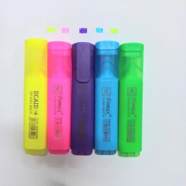 Fomax Bút Highlight 10 Màu Dạ Quang - Đánh Dấu Nhanh, Nhũ Nhỏ Gọn, Tiện Dụng 8