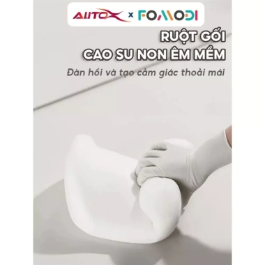 Fomodi bộ gối đầu tựa lưng ô tô - giảm đau cổ vai gáy, thắt lưng, cao su non cotton thoáng khí - 98.999đ 5