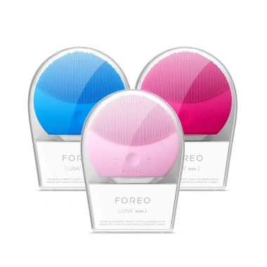 Foreo Luna Mini 2 Chính Hãng - Máy Rửa Mặt Sonic 4.0 Rung Sóng Siêu Âm - Rửa Sạch Sâu Da Mặt Giá 90.000 VND