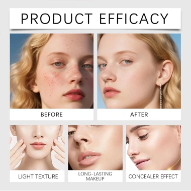 Foundation 2 trong 1 thay đổi màu – Stick có đầu cọ kép, kem nền tự nhiên, giá 181.290₫