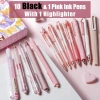 Four Candies Bộ bút mực gel pastel 0.5mm – Bút bi thu gọn, ghi chú thẩm mỹ trẻ em 2