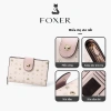 FOXER Ví nữ gọn nhẹ, đựng thẻ tín dụng và tiền xu, có khóa kéo, giá 359.999 VND 9
