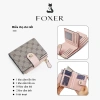 FOXER Ví nữ mini da bò ngắn - Đựng thẻ tín dụng, tiền xu, giá ưu đãi 269,998 VND 3