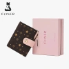 FOXER Ví nữ mini da bò ngắn - Đựng thẻ tín dụng, tiền xu, giá ưu đãi 269,998 VND 9