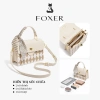 FOXR Mới Nhất Vân Kẻ Rhombus Túi Xách Tay Nữ Thời Trang Hè Đa Năng, Phù Hợp Công Tác và Đi Làm - Giá 660.000 VND 7