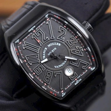 Franck Muller V45 ABF - Máy thuỷ sĩ Aut, kính shaphie nguyên khối, giá 12.5 triệu 2