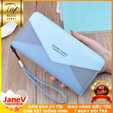 Free ship 4 màu ví cầm tay nữ dài cao cấp sang trọng phong cách Hàn Quốc, giá 449.000đ 6 Free ship 4 màu ví cầm tay nữ dài cao cấp sang trọng phong cách Hàn Quốc, giá 449.000đ 6