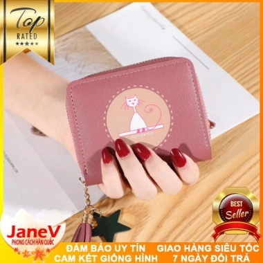 Free ship 5 màu Ví Nữ Mini Ngắn Cầm Tay Dễ Thương Nữ Tính Hàn Quốc TVNN290 - 399,000₫