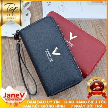 Free ship 6 màu Ví Cầm Tay Nữ Dài Cao Cấp Phong Cách Hàn Quốc - Giá chỉ 479.000₫