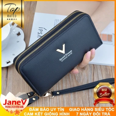 Free ship 6 màu Ví Cầm Tay Nữ Dài Cao Cấp Phong Cách Hàn Quốc - Giá chỉ 479.000₫