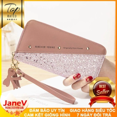 Free ship 6 màu Ví Cầm Tay Nữ Dài Cao Cấp Sang Trọng Hàn Quốc TVNN236 - Giá 459.000 VND 4
