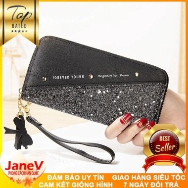 Free ship 6 màu Ví Cầm Tay Nữ Dài Cao Cấp Sang Trọng Hàn Quốc TVNN236 - Giá 459.000 VND 5