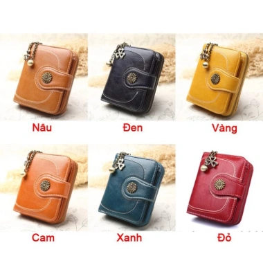 Free ship 6 màu Ví Nữ Mini Cầm Tay Cao Cấp Sang Trọng TVNN162 - Giá 489.000đ