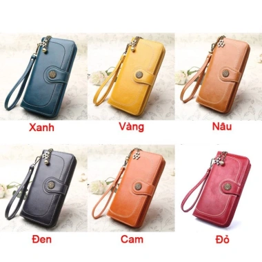 Free ship 6 màu Ví Nữ Mini Cầm Tay Cao Cấp Sang Trọng TVNN162 - Giá 489.000đ