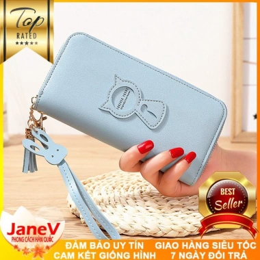 Free ship 8 màu Ví Cầm Tay Nữ Dài Cao Cấp Phong Cách Hàn Quốc TVNN145 - 439.000₫
