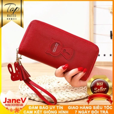 Free ship 8 màu Ví Cầm Tay Nữ Dài Cao Cấp Phong Cách Hàn Quốc TVNN145 - 439.000₫