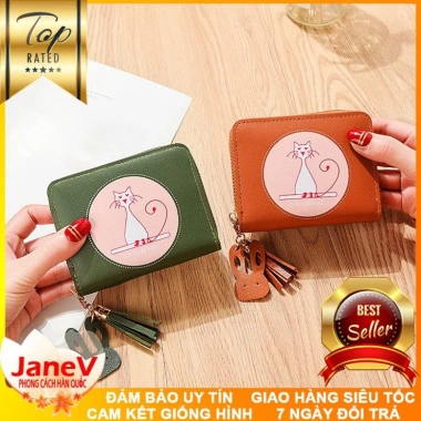 Free ship 8 màu Ví Nữ Mini Cầm Tay Dễ Thương Nữ Tính Hàn Quốc TVNN237 419k 3