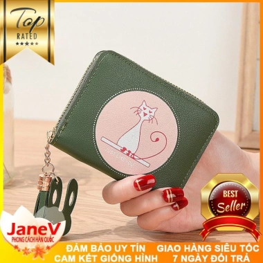 Free ship 8 màu Ví Nữ Mini Cầm Tay Dễ Thương Nữ Tính Hàn Quốc TVNN237 419k 4