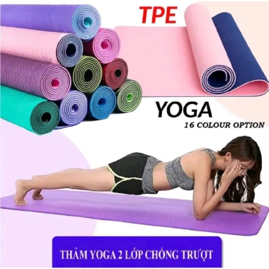 Free Ship Combo Thảm Yoga Cao Cấp + Dây Nhảy Đa Năng - Tập Tại Nhà 28.900₫