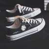 Free ship Giày Sneaker Nữ Thấp Cổ Bông Cúc 4 Màu Hot Trend 2.020 Giá 650k Bán Chạy