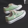 Free ship Giày Sneaker Nữ Thấp Cổ Bông Cúc 4 Màu Hot Trend 2.020 Giá 650k Bán Chạy 2