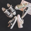 Free ship Giày Sneaker Nữ Thấp Cổ Bông Cúc 4 Màu Hot Trend 2.020 Giá 650k Bán Chạy 7