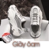 Free ship Giày thể thao nữ H05 phản quang Xám giảm giá, phong cách sport 4