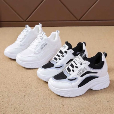 Free ship Giày Thể Thao Nữ Snaker Fashion Đế Độn, Kiểu Trẻ Trung, Giá 750k (Giá Gốc 907.5k)