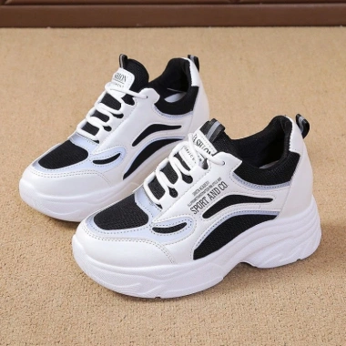 Free ship Giày Thể Thao Nữ Snaker Fashion Đế Độn, Kiểu Trẻ Trung, Giá 750k (Giá Gốc 907.5k)