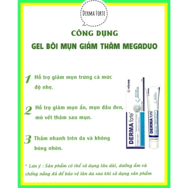 Free Ship Kem Mụn Derma Forte Bản Thường và Chính Hãng - Giá 85k, Trị Mụn Nhanh 2