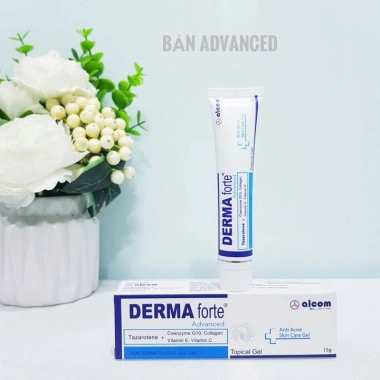 Free Ship Kem Mụn Derma Forte Bản Thường và Chính Hãng - Giá 85k, Trị Mụn Nhanh 8