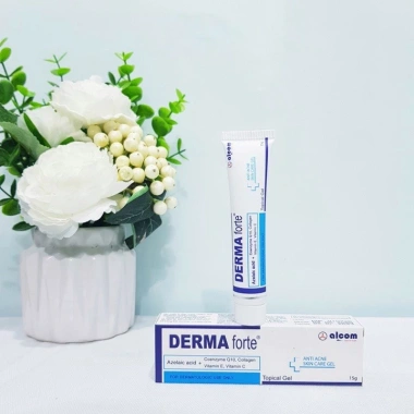 Free Ship Kem Mụn Derma Forte Bản Thường và Chính Hãng - Giá 85k, Trị Mụn Nhanh 9